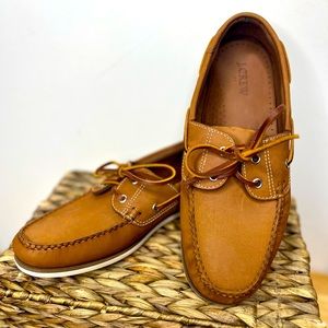 J. Crew Factory Classic leather boat shoes style# AL512